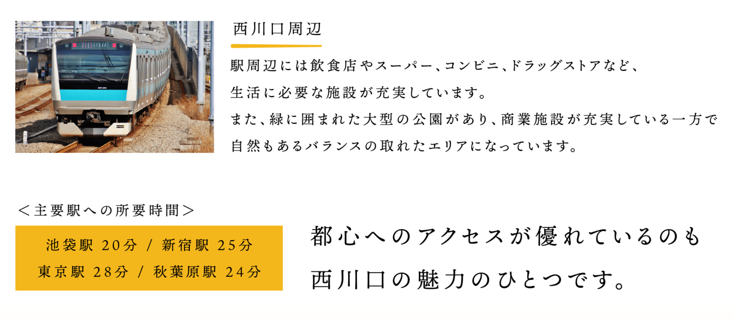 生活しやすい便利な立地♪の説明